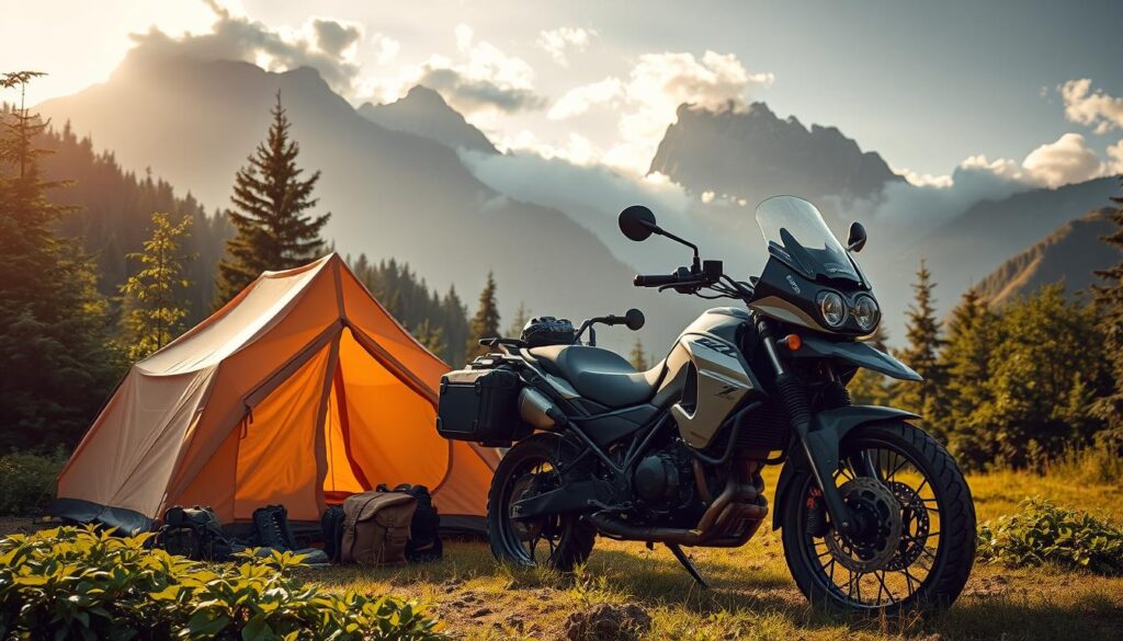 Motorcycle Camping