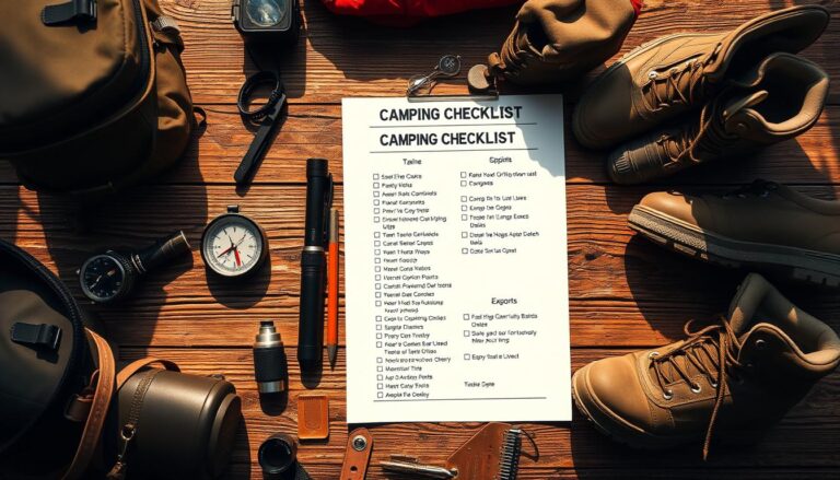 camping checklists