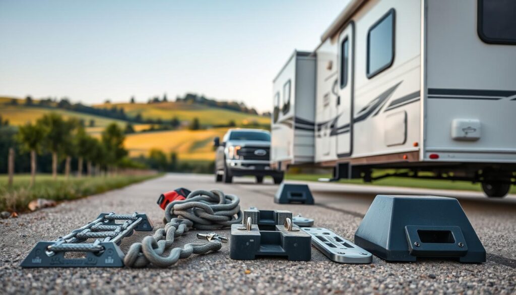 how to safely connect and pull a travel trailer camper